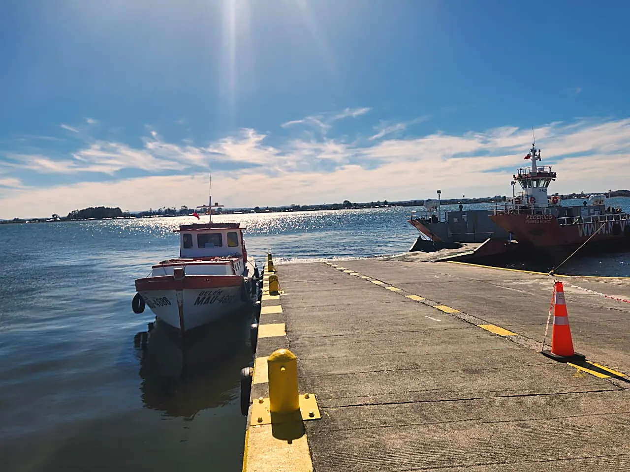 El muelle de Quenuir